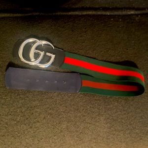 Elastic Gucci belt